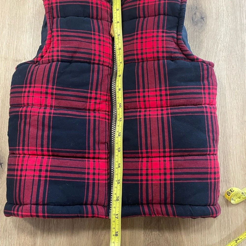 Toddlers‎ Buffalo plaid puffer vest size 4